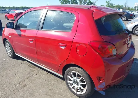 2015 Mitsubishi Mirage Rf z USA, uszkodzony, nr VIN ML32A4HJ7FH059070